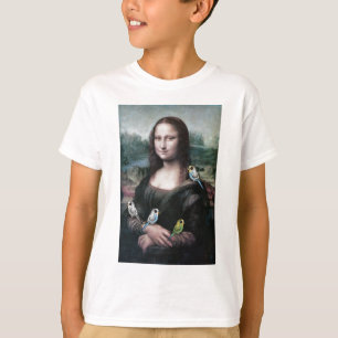Camiseta Mona Lisa & Budgies