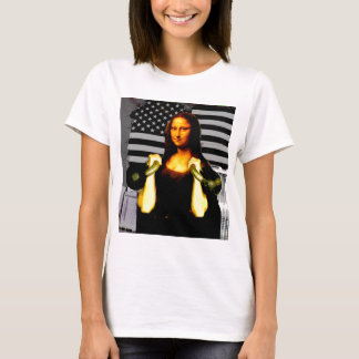 Camiseta Mona Lisa com KettleBells