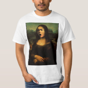 Camiseta Mona Lisa de Caravaggio / Medusa