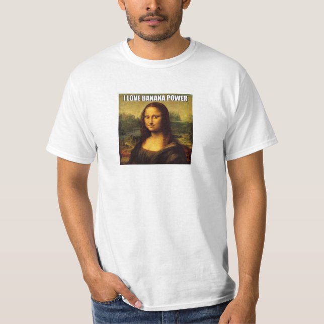 Camiseta Mona lisa diz (Frente)