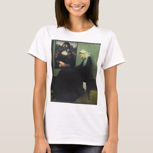 Camiseta Mona Lisa Ficou Gassada (Frente)