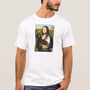 Camiseta Mona Lisa - gato Calico