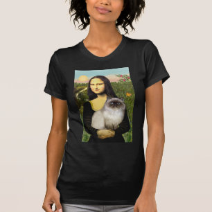 Camiseta Mona Lisa - Gato de Himalaia 7