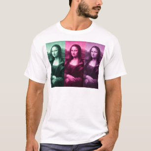 Camiseta Mona Lisa Green Pink Purple