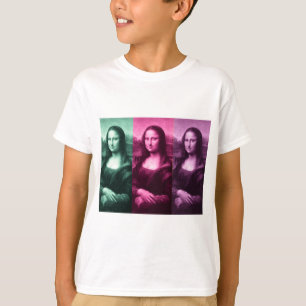 Camiseta Mona Lisa Green Pink Purple