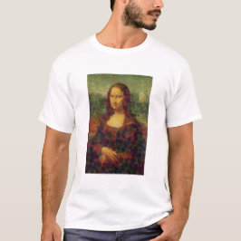 Camiseta Mona Lisa Lettuce Fine Art Vegan Spoof