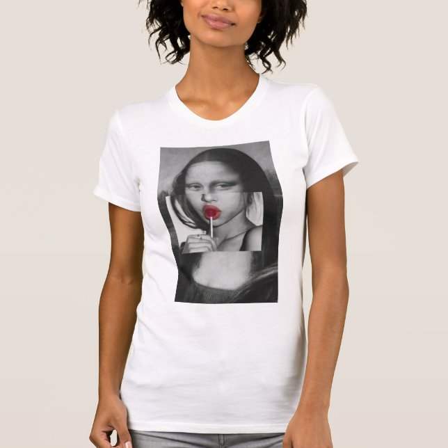 Camiseta Mona Lisa Lollipop (Frente)