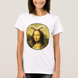 Camiseta Mona Lisa, O Coelhinho Da Páscoa