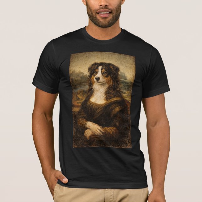 Camiseta Mona Lisa Peluda (Frente)