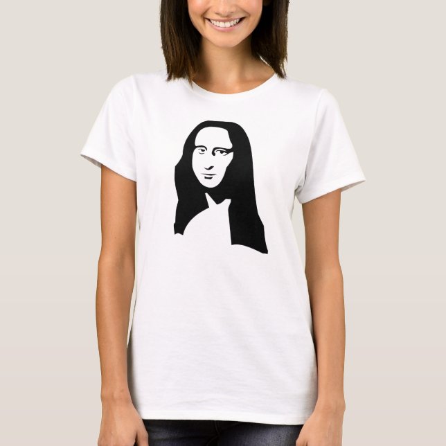 Camiseta Mona Lisa - personalizada - personalizada (Frente)