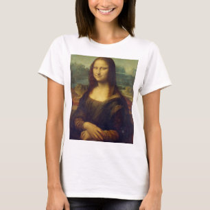 Camiseta Mona Lisa Por Leonardo Da Vinci