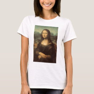 Camiseta Mona Lisa por Leonardo da Vinci