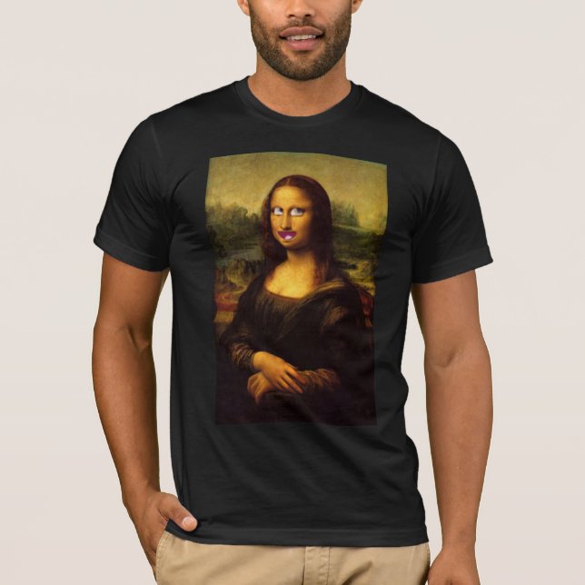 Camiseta Mona Lisa Sorri? (Frente)