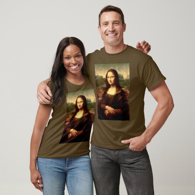 Camiseta Mona Lisa T-Shirt Clássica (Unissex)