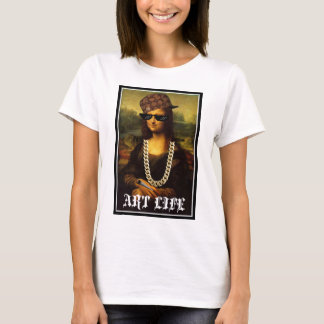 Camiseta Mona Lisa Thug Life Art Life