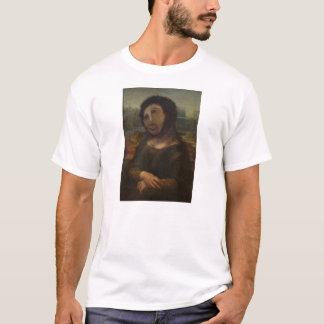 Camiseta Mona restaurada Lisa