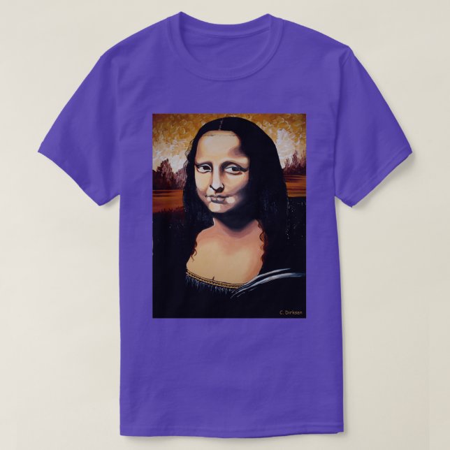 Camiseta Mona Revisited (Frente do Design)