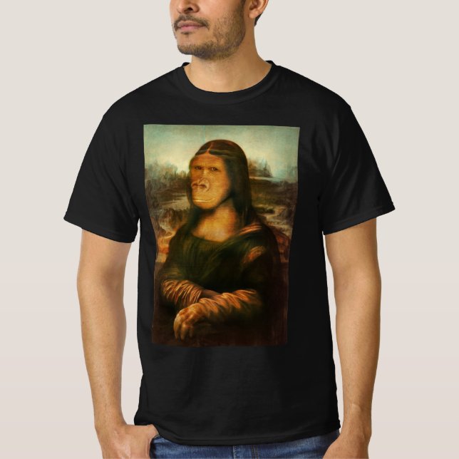 Camiseta Mona Rilla aka Mona Lisa (Frente)