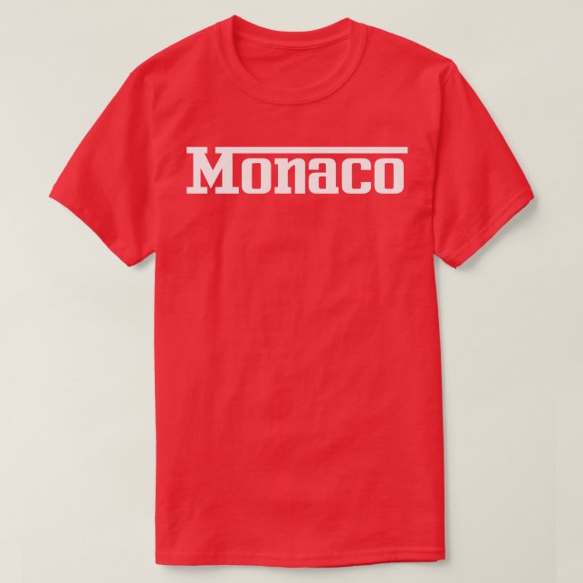 Camiseta Mônaco (Frente do Design)