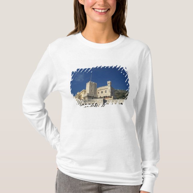 Camiseta Mônaco, Cote d'Azur, Palácio do Príncipe. (Frente)