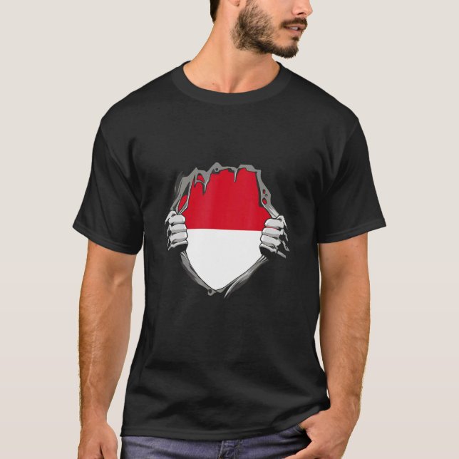 Camiseta Monaco Flag (Frente)