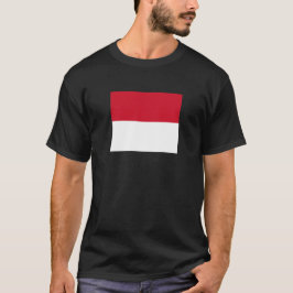 Camiseta Monaco Flag T-Shirt, Patriotic T-Shirt