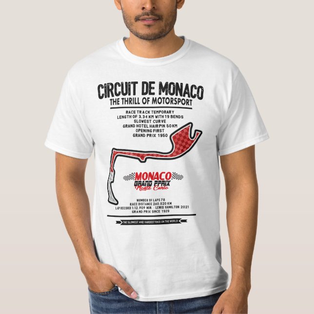 Camiseta Monaco Grand Prix- Get up to speed (Frente)