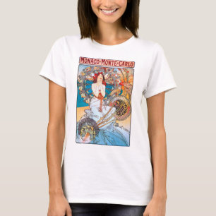 Camiseta Mônaco, Monte-Carlo, Mucha
