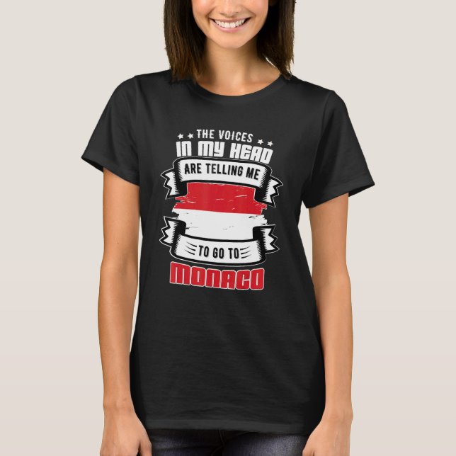 Camiseta Mônaco Na Minha Cabeça (Frente)