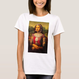 Camiseta Monalisa real indiano