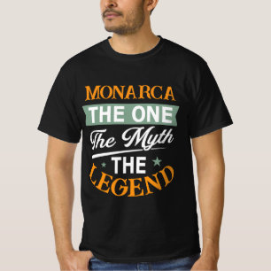 Camiseta Monarca O Um O Mito A Lenda