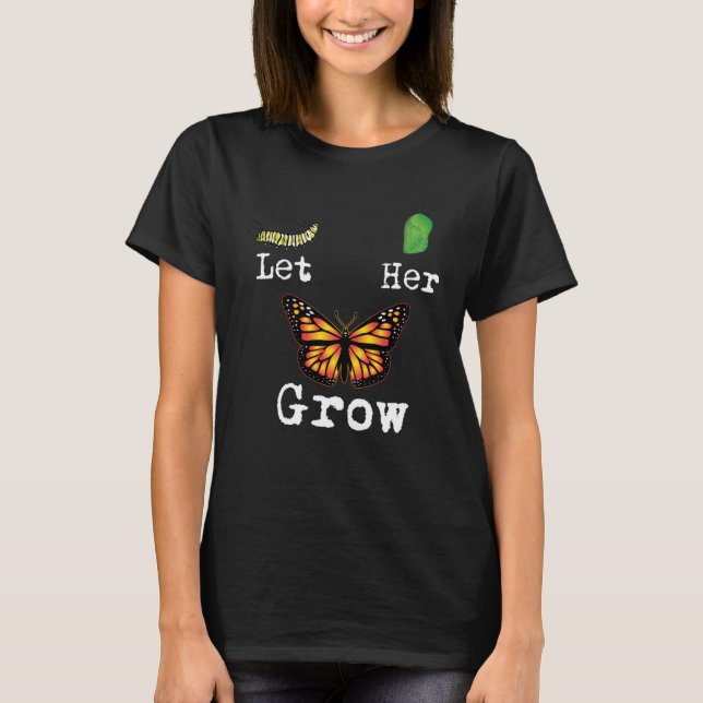 Camiseta Monarch Butterfly  Life Cycle Metamorphosis Cute (Frente)
