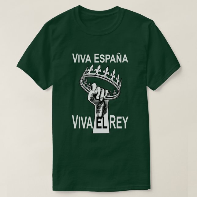 CAMISETA MONARQUIA (V.E.R.D.E.) (Frente do Design)
