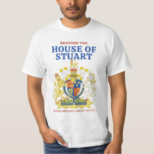 Camiseta Monarquista do Stuart Jacobite