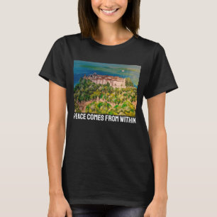 Camiseta Monasterio de San Miguel Pintura por Alfred Fox