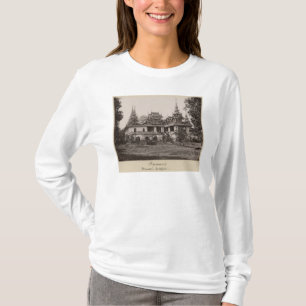 Camiseta Monastério de Teik Kyaung, ilha do dedo do pé do