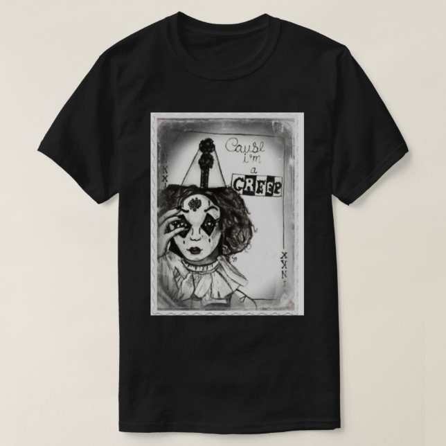 Camiseta Monção Jinkx - _quot_Creep_quot_ Joker Card (Frente do Design)