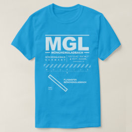 Camiseta Mönchengladbach Aeroporto MGL T-Shirt