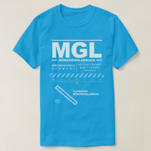 Camiseta Mönchengladbach Aeroporto MGL T-Shirt