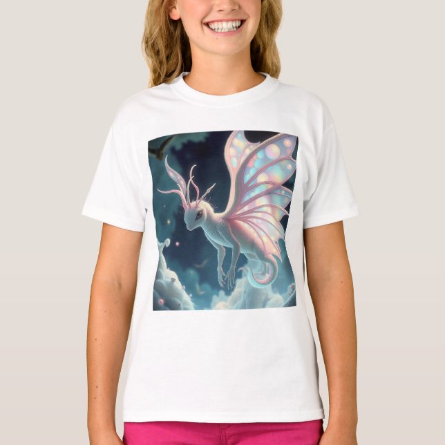 Camiseta „Mondlicht-Drache der Träume“ (Frente)