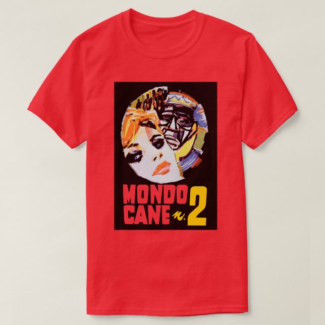 Camiseta Mondo Cane (Frente do Design)
