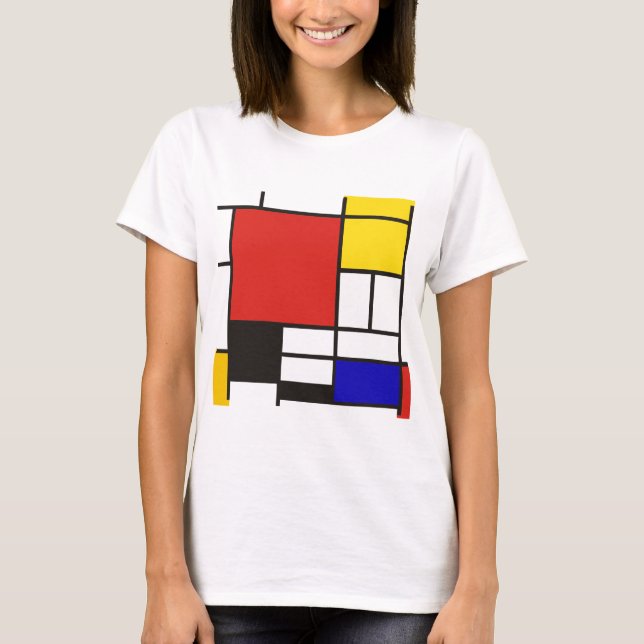 Camiseta Mondrian (Frente)