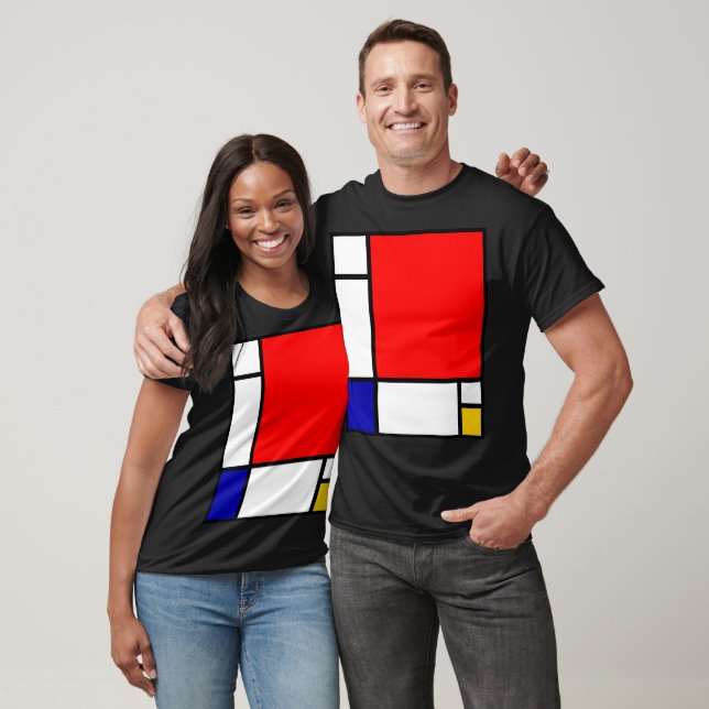 Camiseta Mondrian 1 (Unissex)
