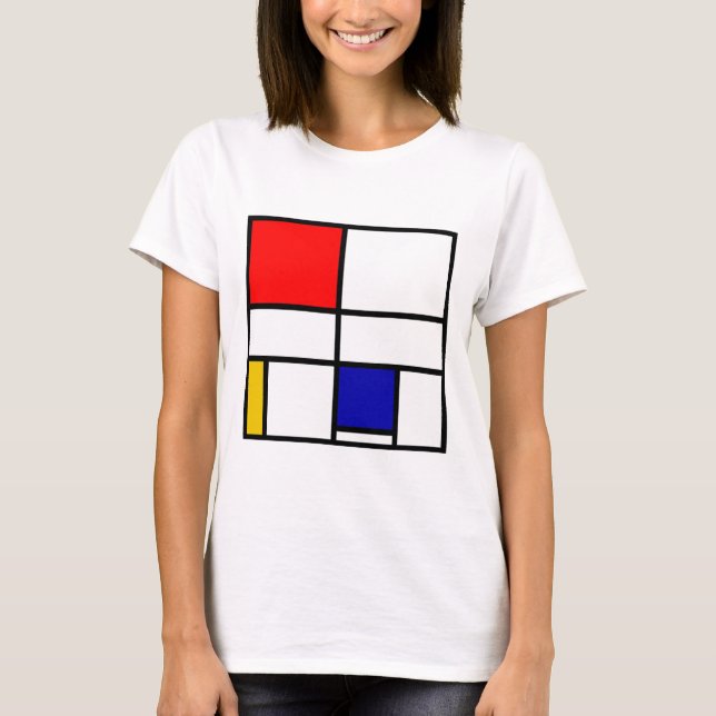 Camiseta Mondrian 3 (Frente)