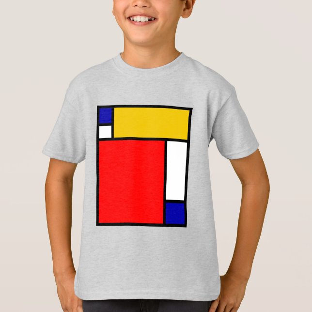 Camiseta Mondrian 4 (Frente)