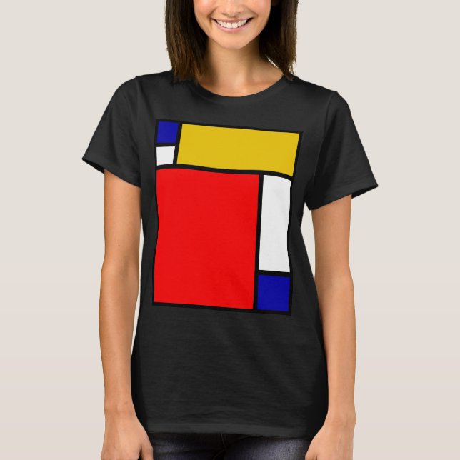 Camiseta Mondrian 4 (Frente)