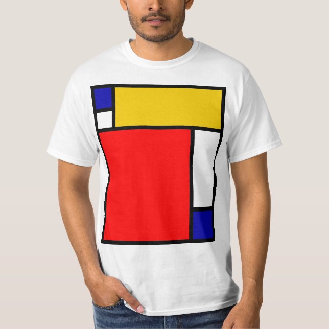 Camiseta Mondrian 4 (Frente)