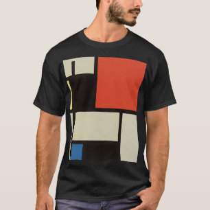 Camiseta Mondrian Composition Modern Abstrato Pintura