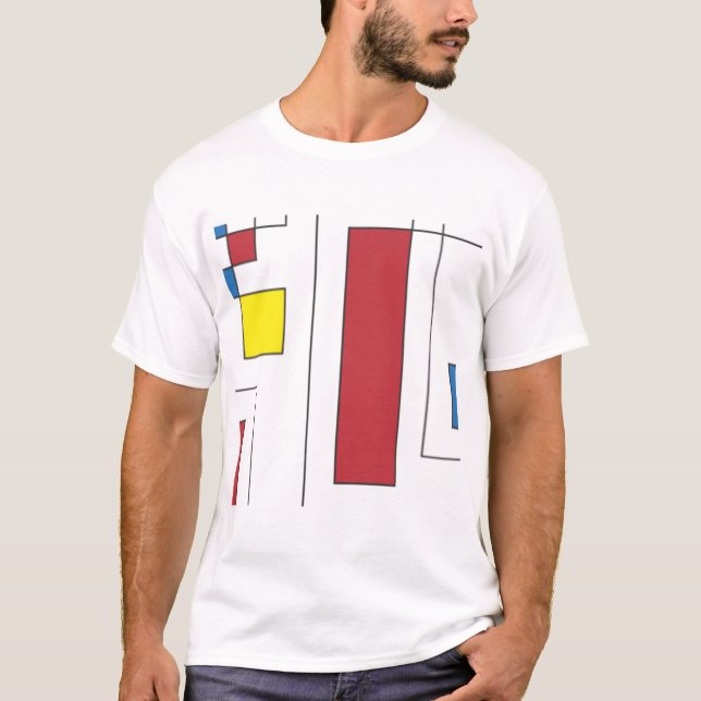 Camiseta mondriano (Frente)