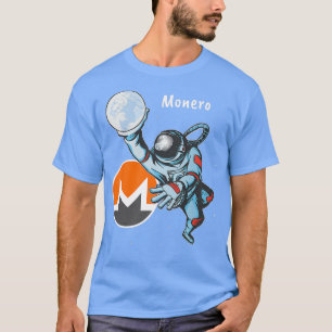 Camiseta Monero XMR, astronauta espacial Dunk Crypto Crypto